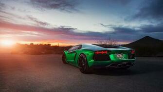 Lamborghini Aventador Green 4k Wallpaper HD Car Id