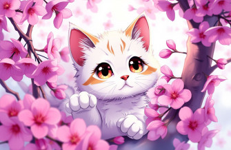 Anime Cat Wallpaper