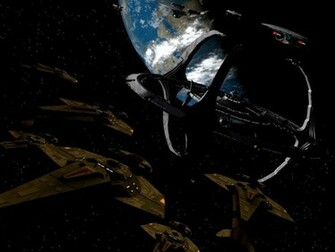 Deep Space Star Trek Nine Wallpaper