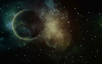 Outer Space Planet Galaxy Wallpaper Stock