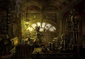 The Tin Maker Fantasy Illustrationscoolvibe Digital Art