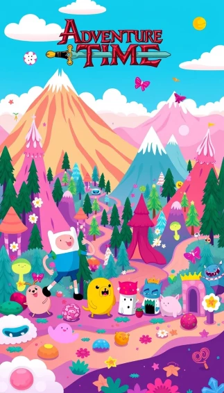 Adventure Time Phone Wallpaper