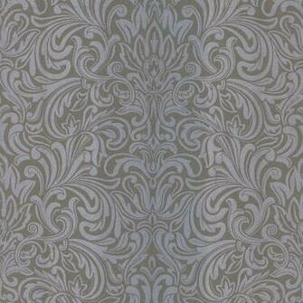 Salon Wavy Damask Wallpaper Traditional By Brewster