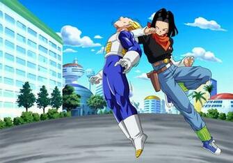 Vegeta Vs Android Wallpaper