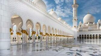 Sheikh Zayed Mosque Abu Dhabi United Arab Emirates UHD 4k
