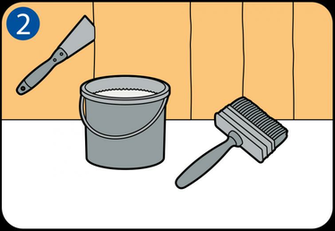 Stripping Wallpaper Using Stripper
