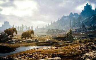 Most Beautiful Skyrim Landscape Photos HD Wallpaper Image Pictures