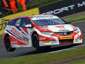 Honda Civic Tourer Btcc Race Racing Wallpaper