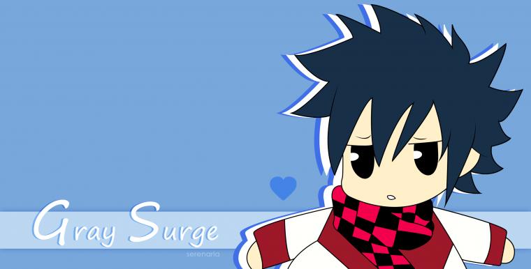 Fairy Tail Wallpaper Chibi Gray Surge