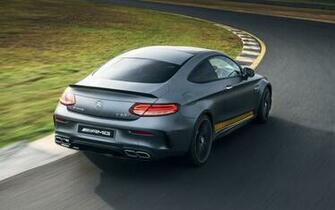 Mercedes Amg C63 S Coupe Rear Wallpaper