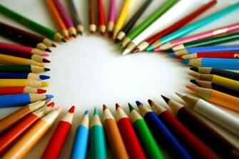 Pencil Crayon Wallpaper HD On Picsfair