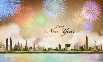 Happy New Year HD Wallpaper