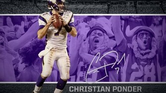 Nfl Minnesota Vikings Qb Christian Ponder HD