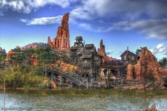 Wallpaper Thunder Mountain Frontierland Disneyland Paris