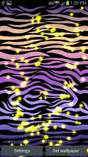 Zebra Rainbow Live Wallpaper For Android