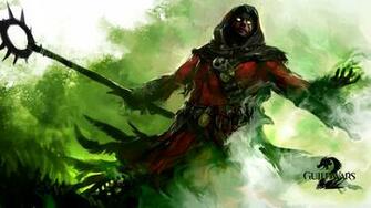Guild Wars Human Necromancer 4k HD Desktop Wallpaper For