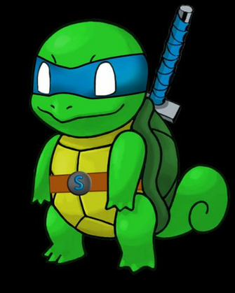 Teenage Mutant Ninja Squirtle By Khcloudstrife