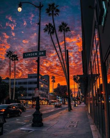 Los Angeles California Travel Photography Sky Aesthetic