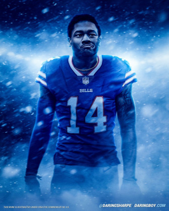 Stefon Diggs Buffalo Bills Daring Boy Interactive