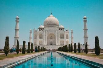 Taj Mahal Pictures Scenic Travel Photos
