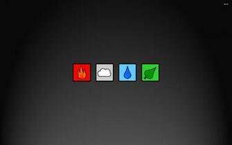 Air Element Wallpaper Fire Water