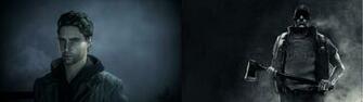 Dual Monitor Screen Multi Multiple Game Jeu Alan Wake Wallpaper