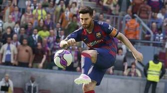 Lionel Messi In Efootball Pes Wallpaper HD Games 4k