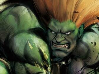 Angry Blanka Street Fighter Wallpaper