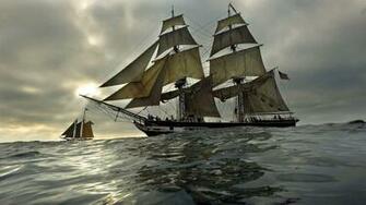 Tall Ships Wallpaper