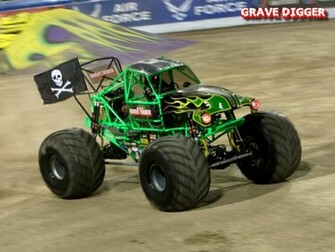 Grave Digger Cars Chevrolet HD Desktop Wallpaper