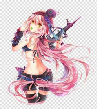 Megurine Luka Anime Vocaloid Rendering Girl Transparent