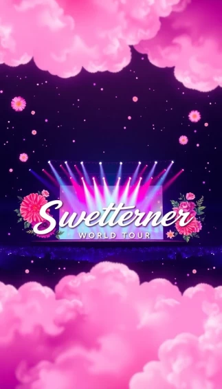 Ariana Grande Sweetener World Tour Wallpaper