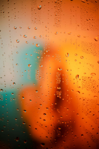 Orange And Teal Wallpaper