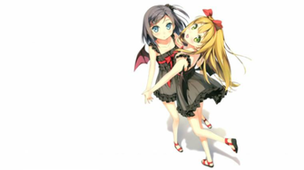 Wallpaper Henneko Tsukiko Tsutsukakishi Azuki Azusa Blonde