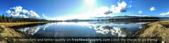 Big Bear Lake Ca Panoramic 4k Wallpaper