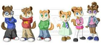 The Chipmunks And Chipettes By Pak009