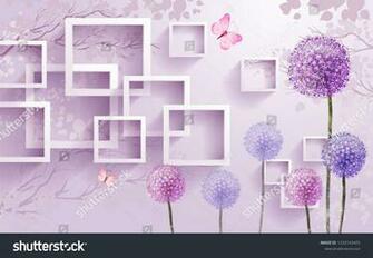 3d Illustration Mother Of Pearl Purple Background Multi Colored