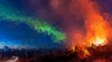 8k Abstract Wallpaper Orange Sky Graphic Design