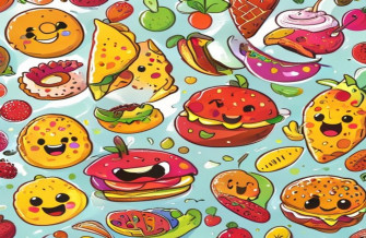 Cartoon Food Wallpaper
