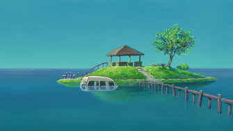 Stunning Studio Ghibli 4k Desktop Wallpaper