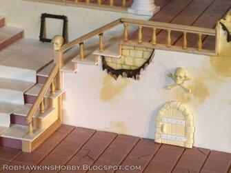 The Window Frames Were Resin Cast And I Added Some Decorative Plastic