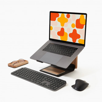 Laptop Stand For Desk With Space Keyboard Eversolid