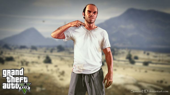 Grand Theft Auto V Trevor Phillips Wallpaper By SameerHD