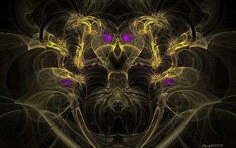 Wallpaper Fractal Cartoon
