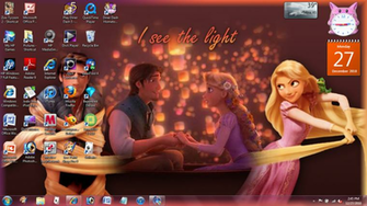 Tangled Desktop By Lisa