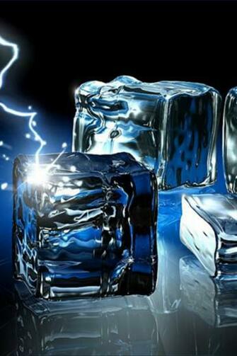 Ice Crystals Ipod Touch Wallpaper Background And Theme