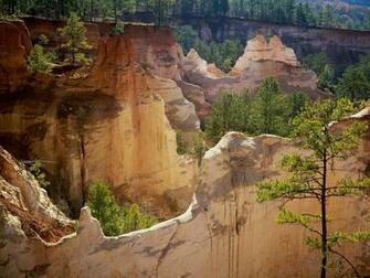Providence Canyon State Park Lumpkin Georgia Widescreen Wallpaper