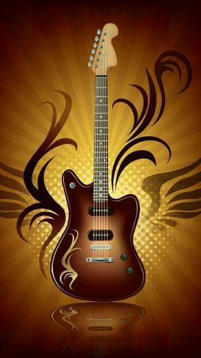 Toedit Guitar Background Wallpaper Wallpaperforphon