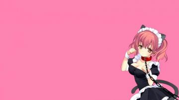Wallpaper Anime Girls Cat Girl Nekomimi Chains Original