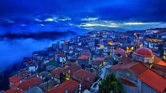 Arachova Greece Bing Wallpaper